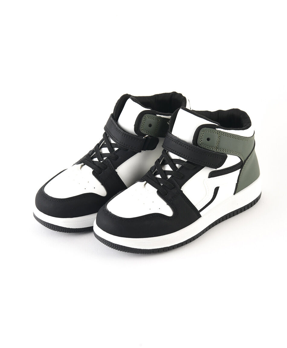 Zapatilla infantil (32 a 37) verde