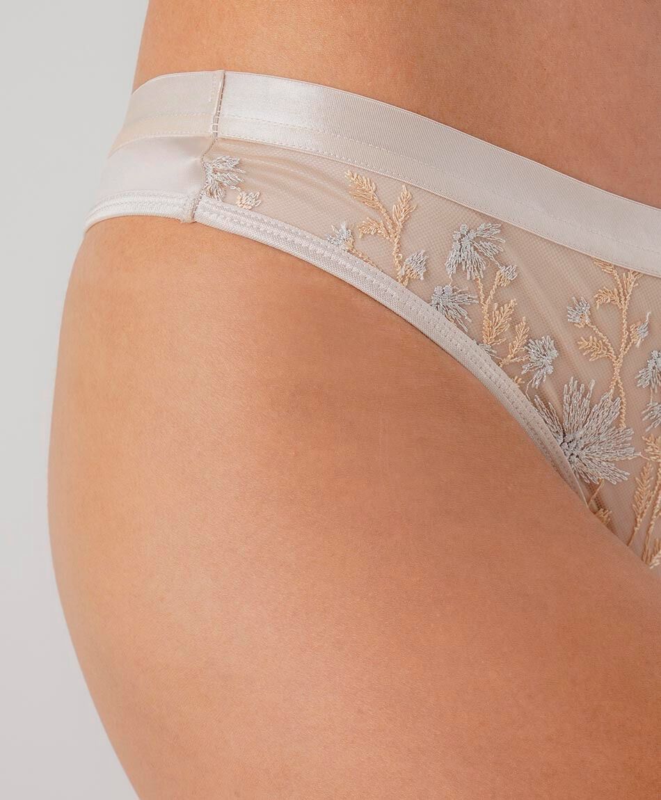 Colaless mujer bicolor satinado