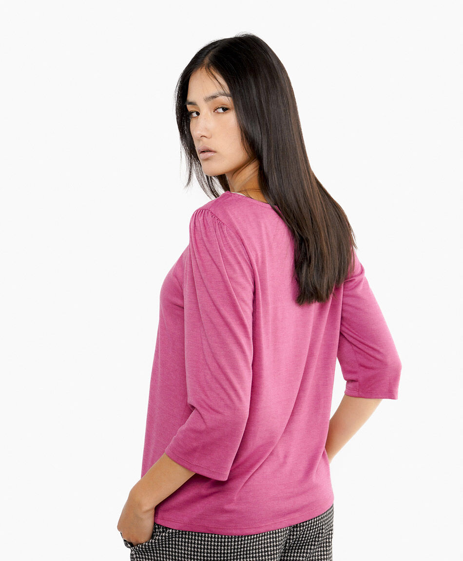 Remera mujer lanosa melagne