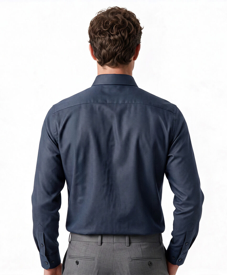 Camisa hombre formal navy