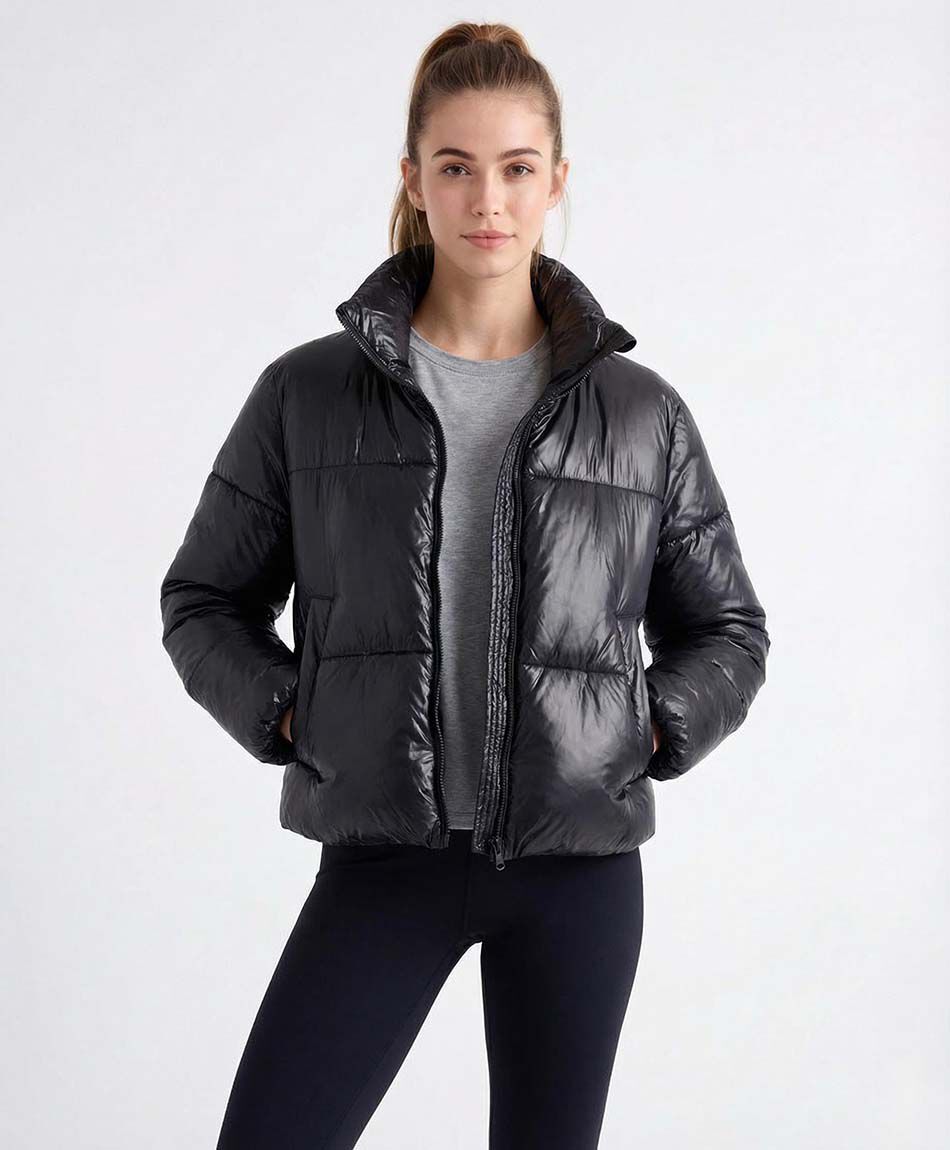 Parka deportiva mujer estilo puffa urbana