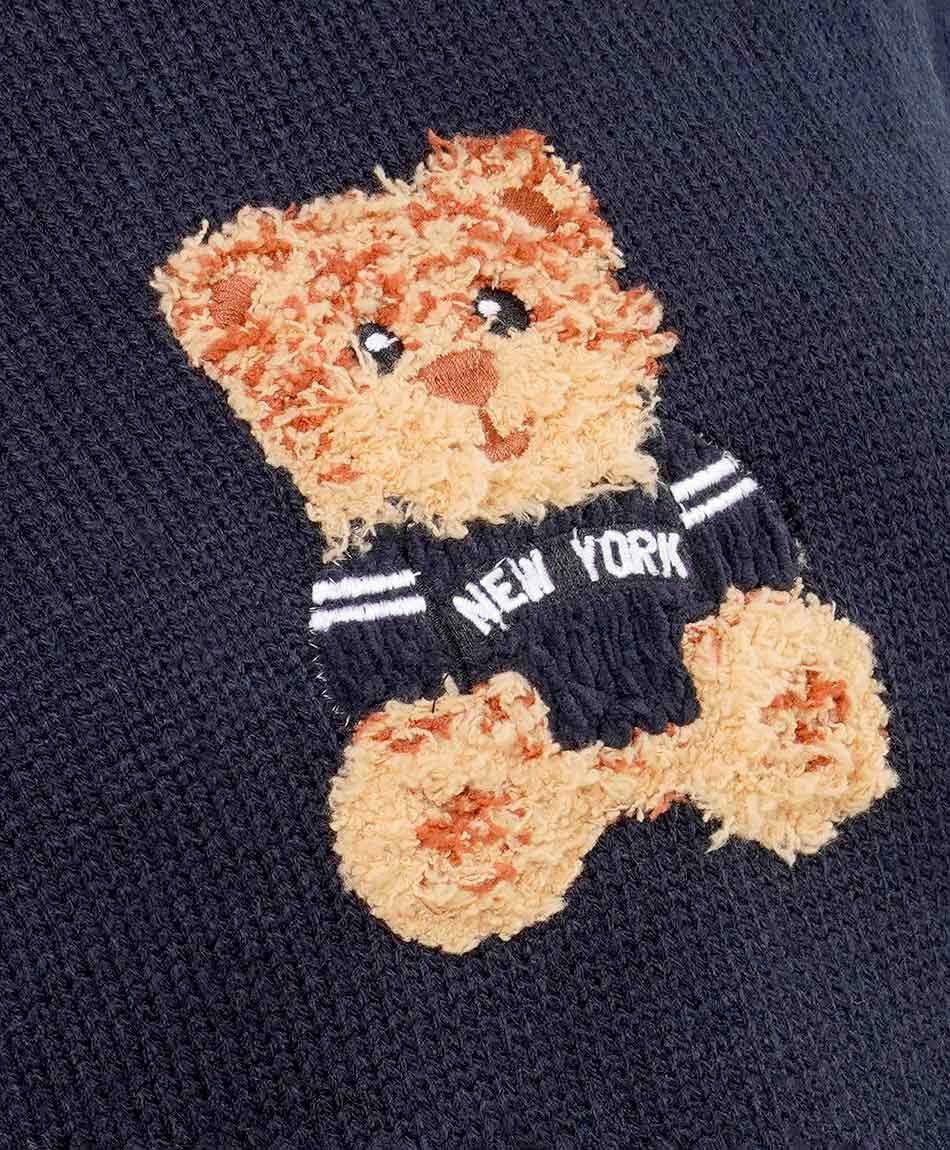 Sweater mujer teddy blue