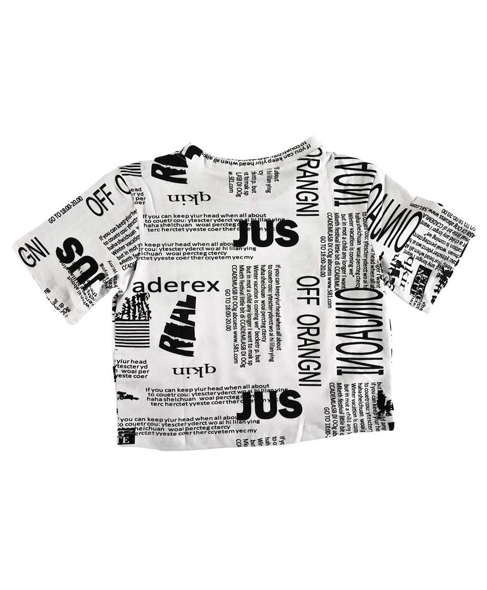 Polera estampada