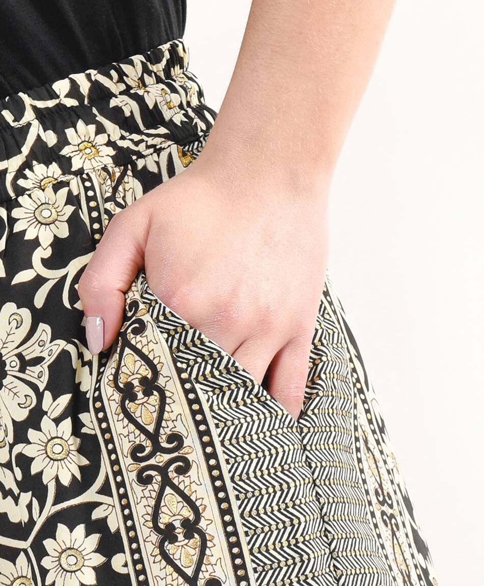 Pantal&oacute;n mujer print