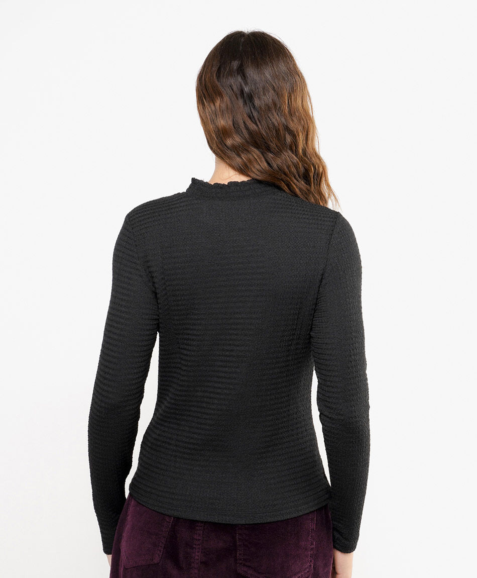 Remera mujer rugosa