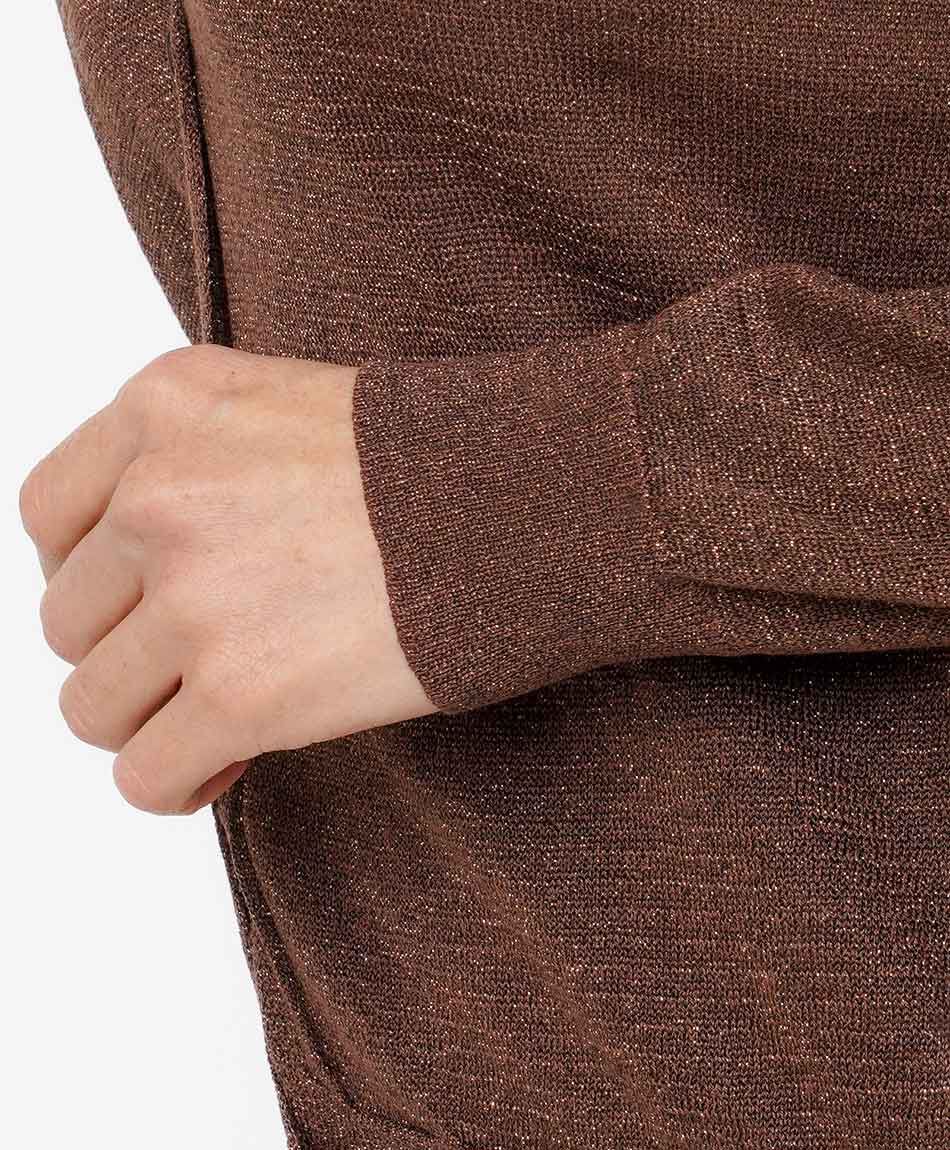 Cardigan mujer lurex