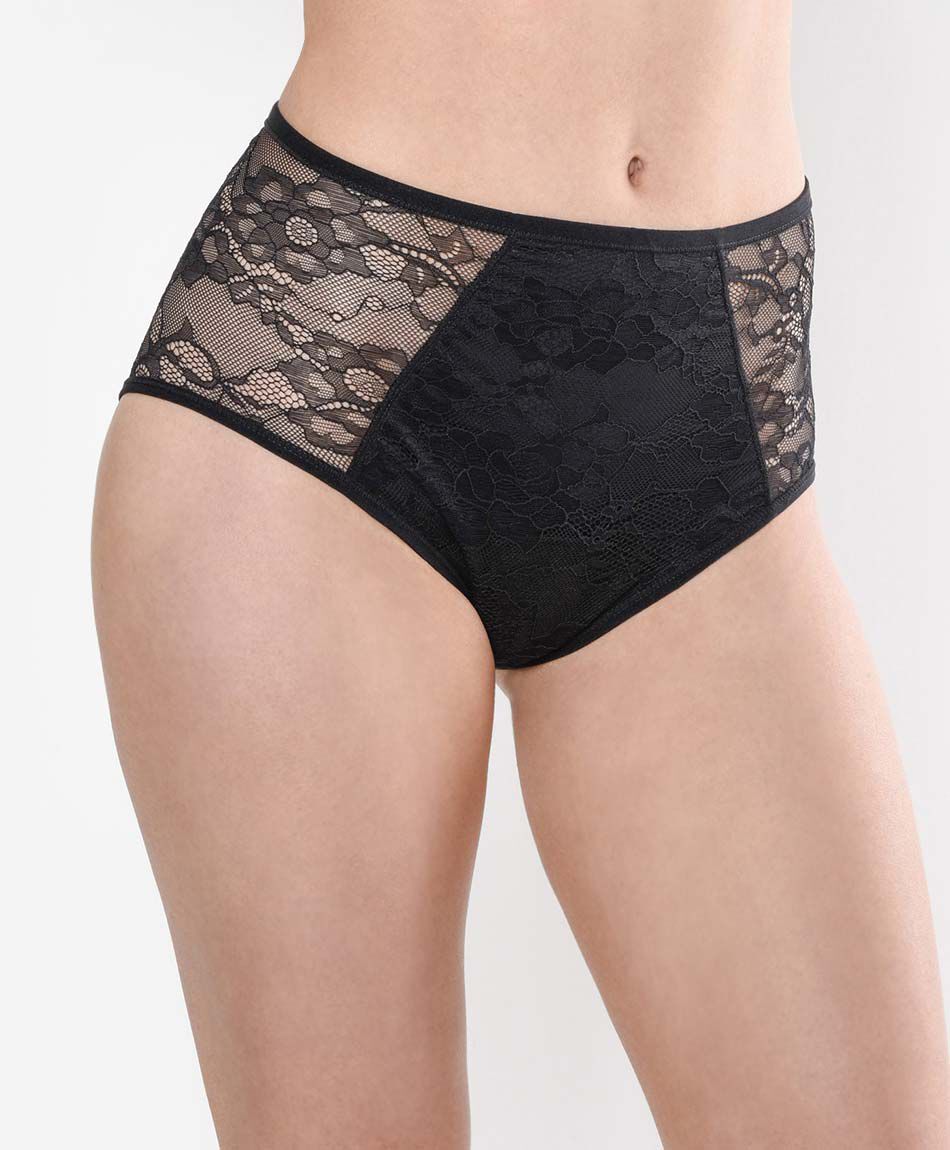 Bombacha menstrual mujer encajes