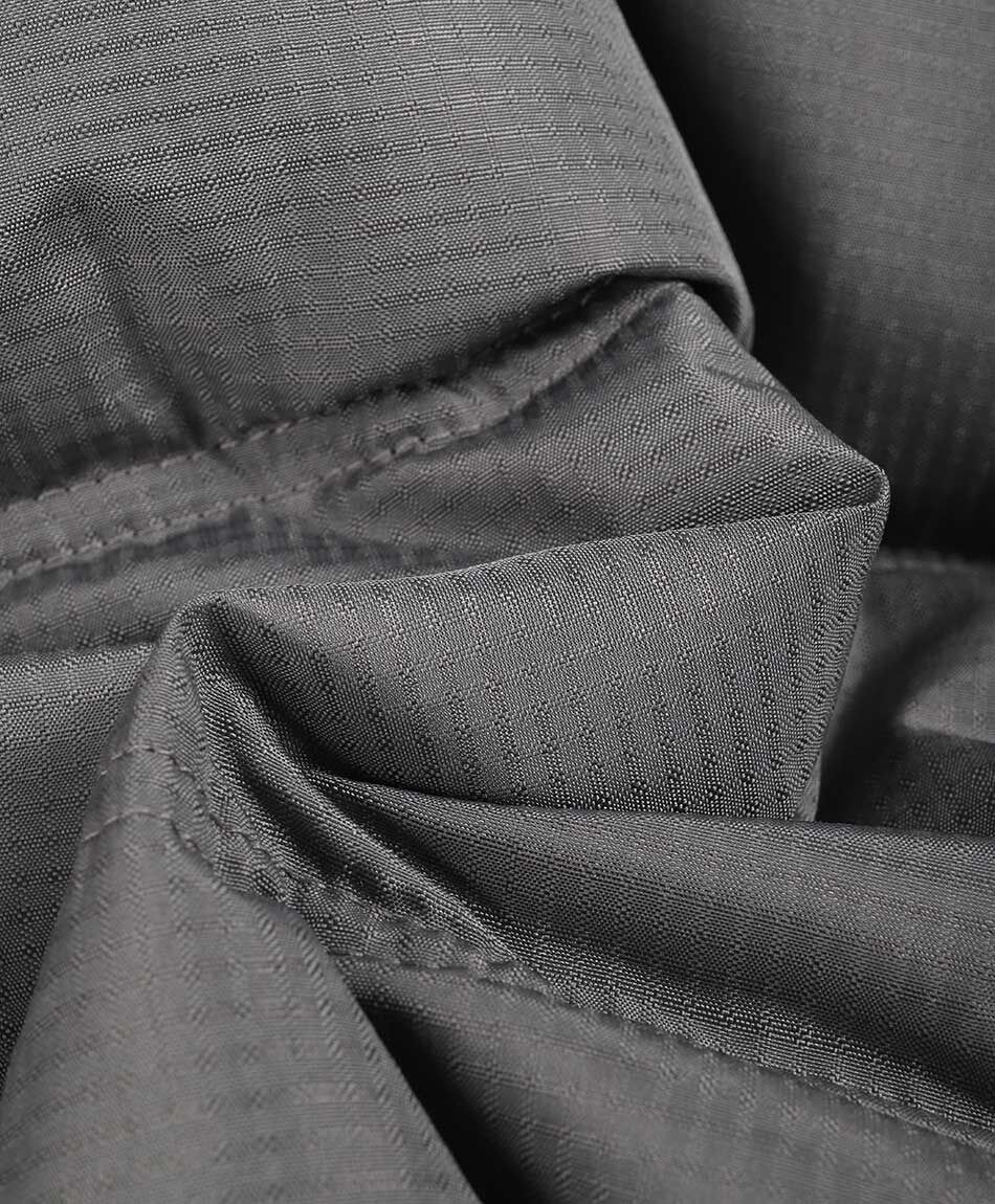 Parka hombre acolchada gris