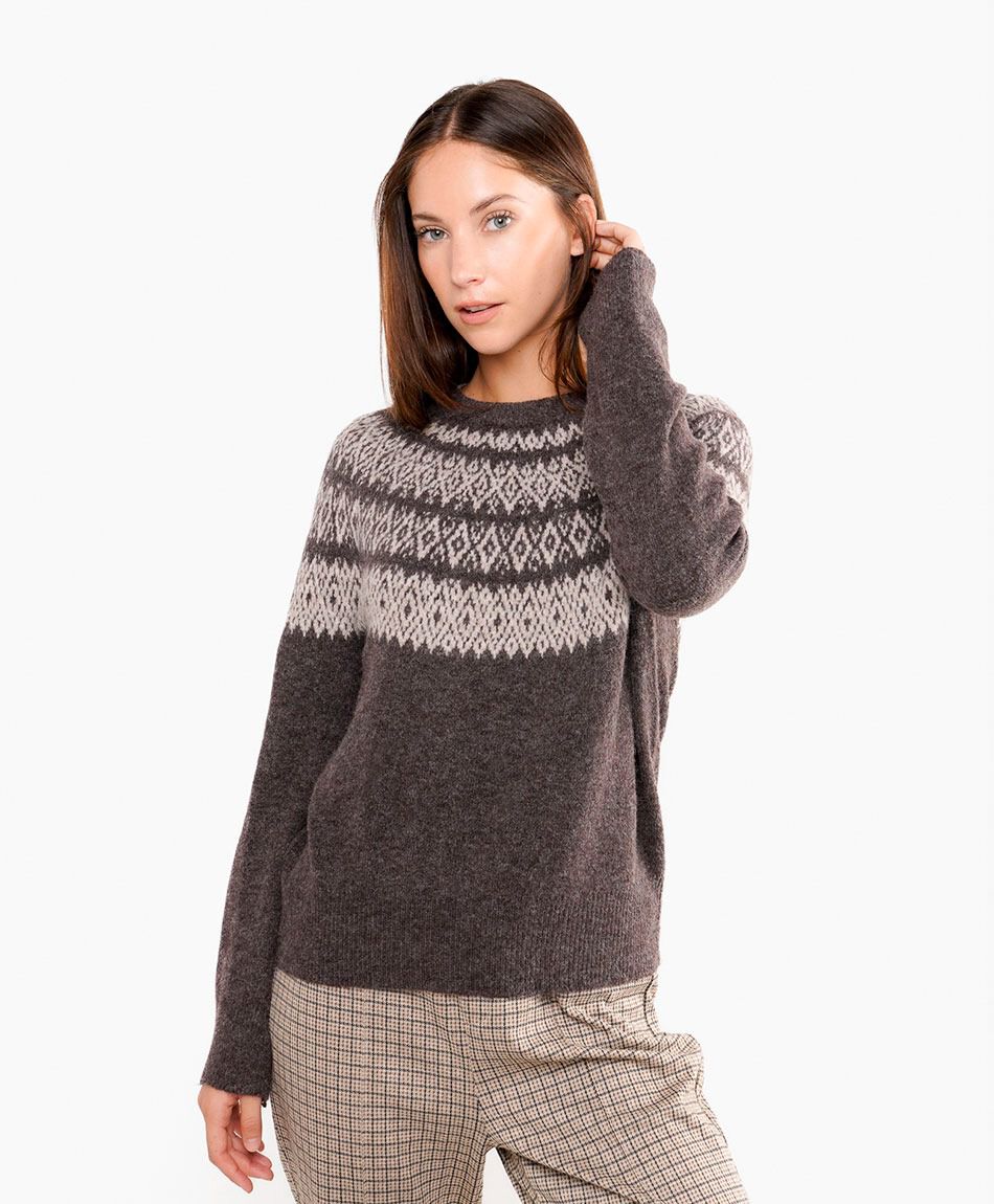 Sweater mujer estilo n&oacute;rdico