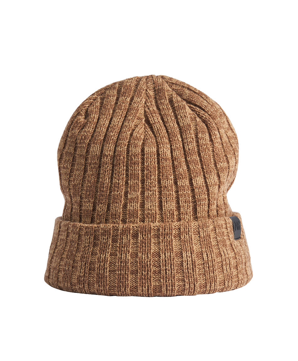 Gorra hombre textura caf&eacute;