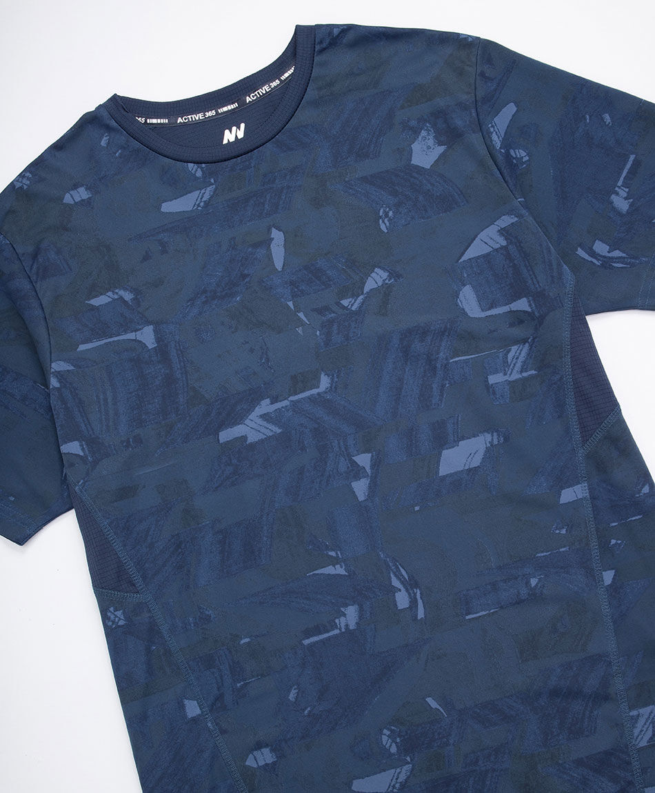 Remera deportiva hombre space blue