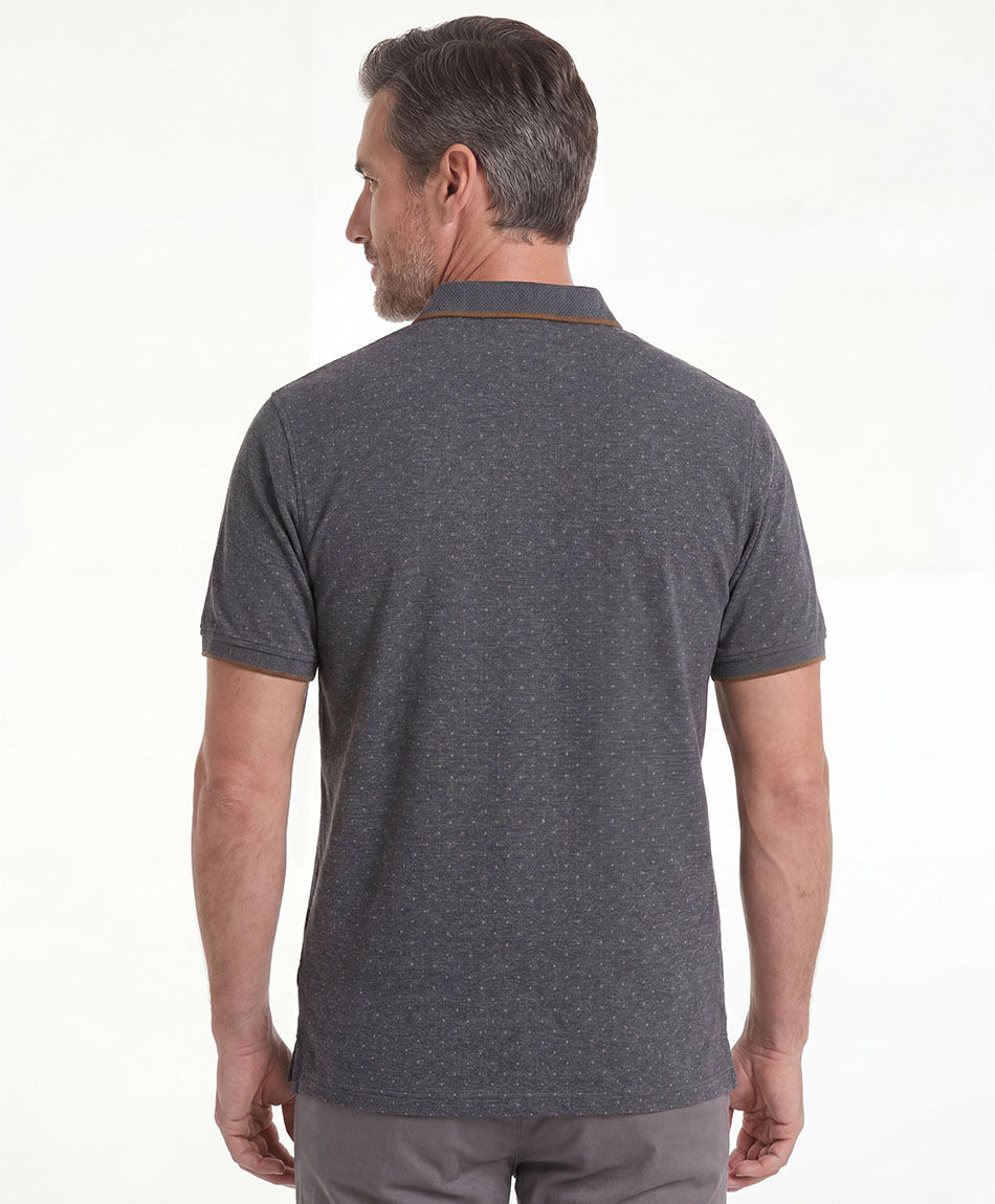 Remera hombre polo mini c&iacute;rculos