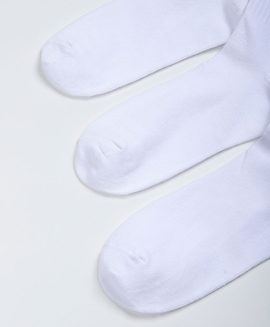 Pack 3 medias mujer tenis cl&aacute;sico