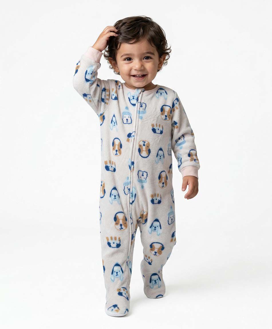 Pijama beb&eacute; enterito dogs