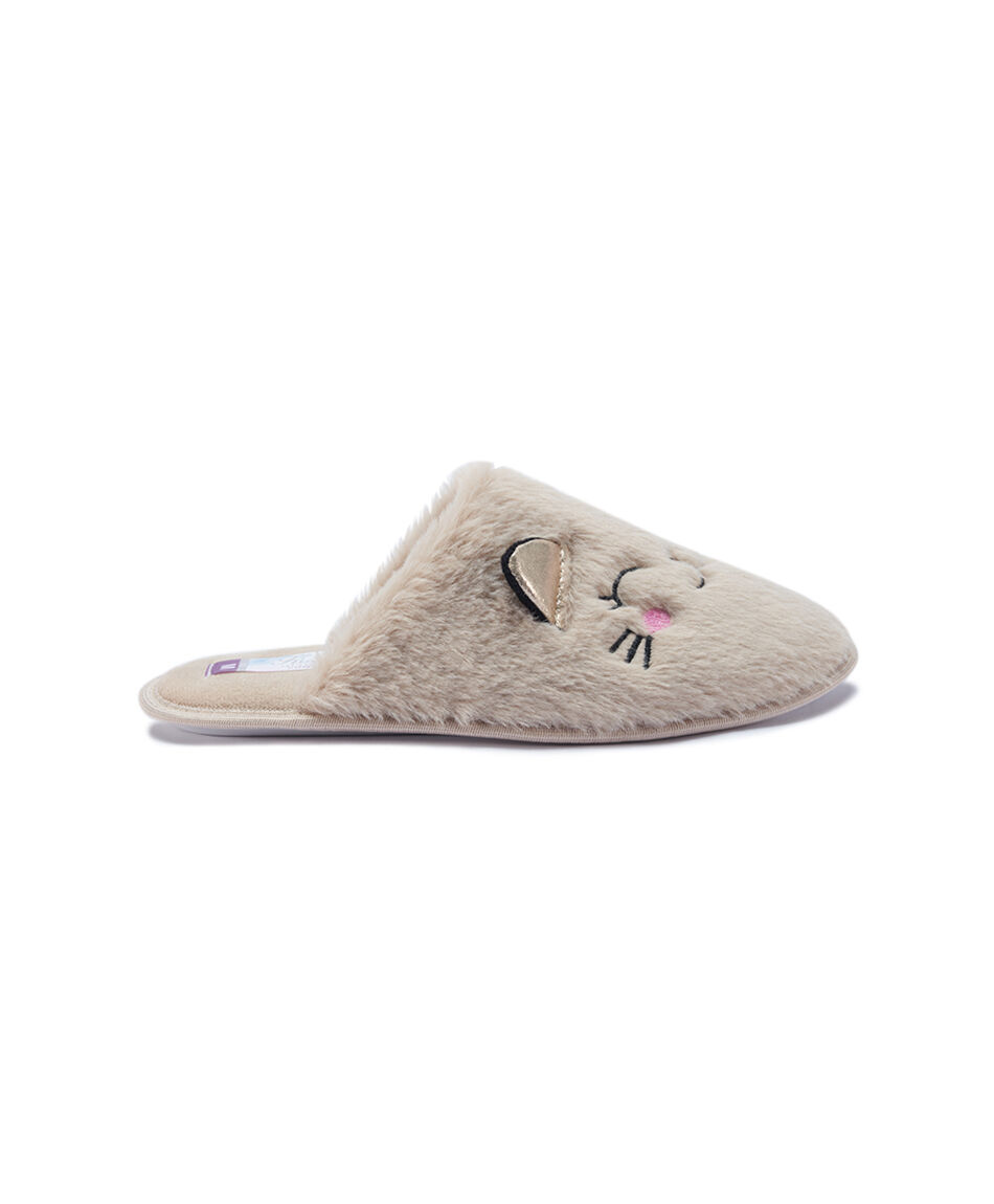Pantufla mujer animalito