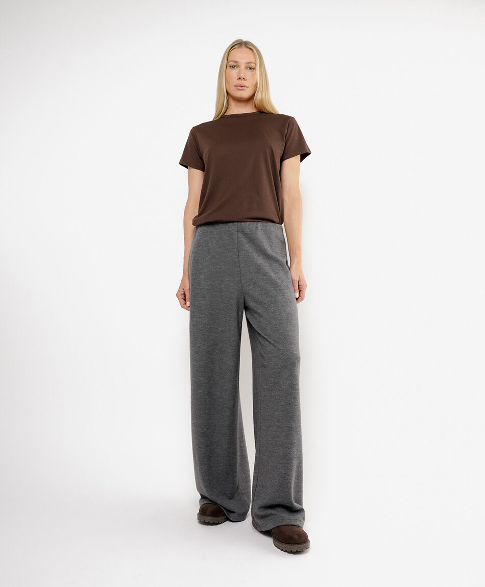 Pantal&oacute;n mujer palazzo brush