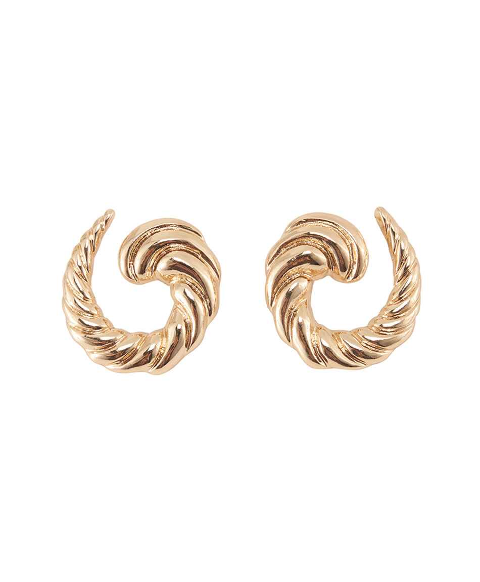 Aros mujer dise&ntilde;o gold