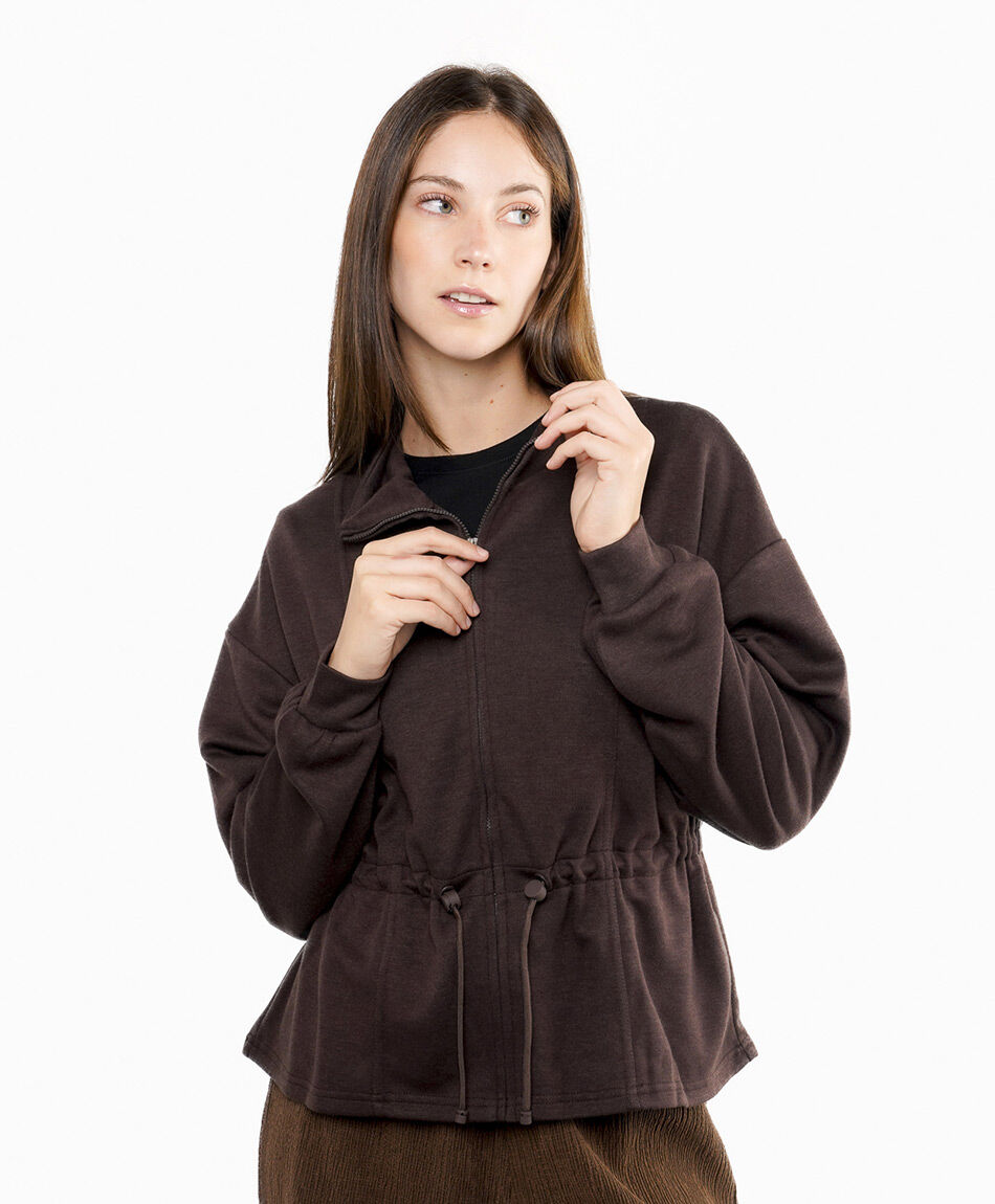 Buzo mujer cintura elasticada