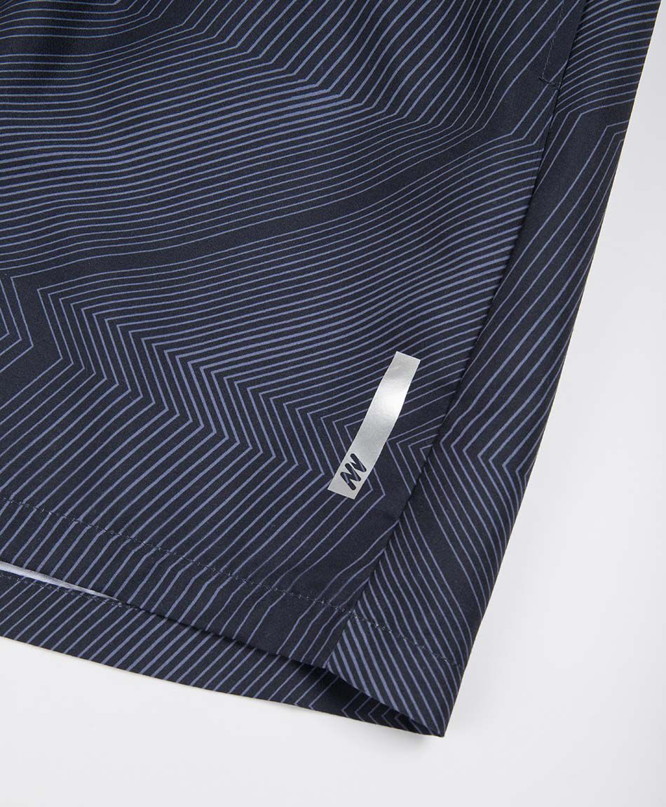 Short deportivo hombre print navy