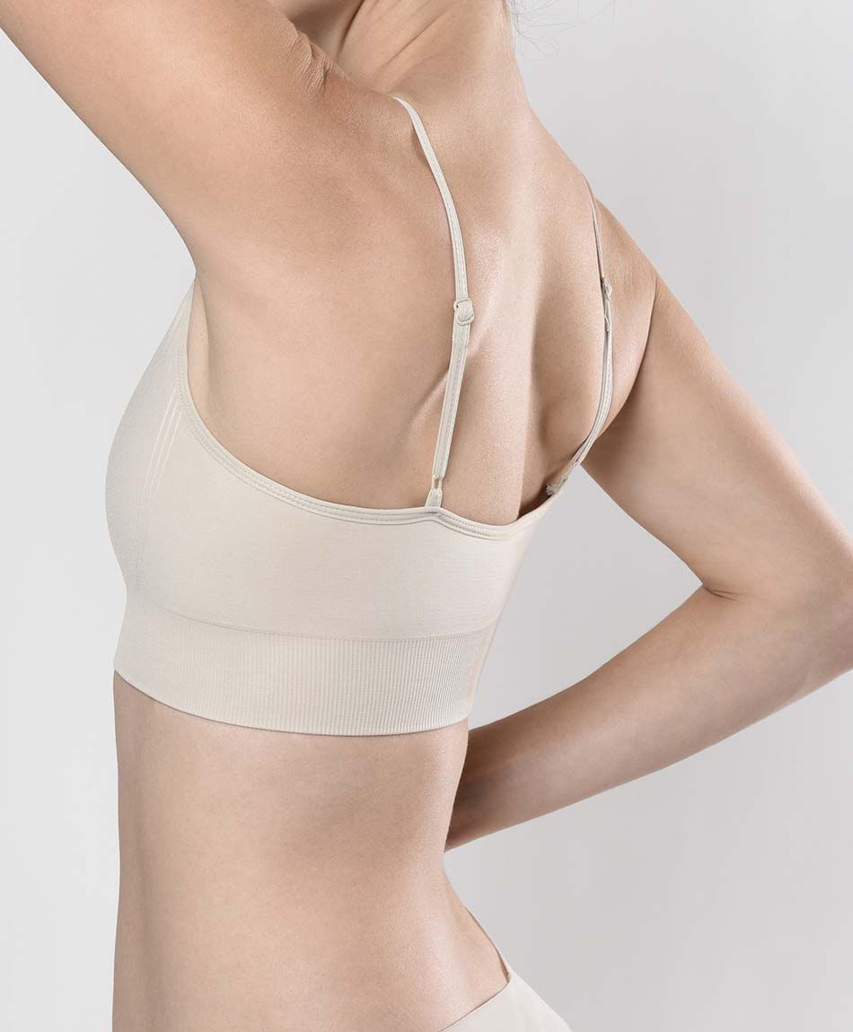 Bralette mujer seamless&nbsp;liso