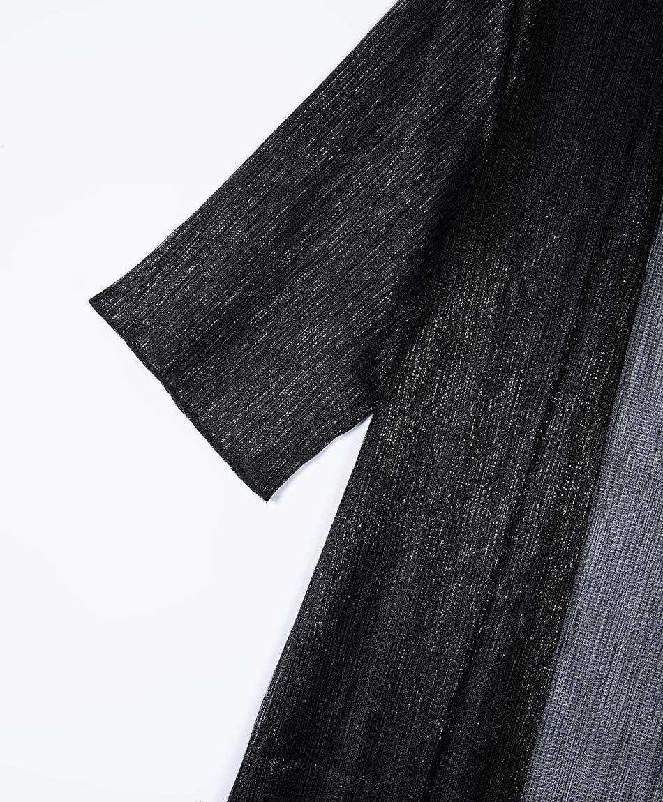 Kimono mujer negro