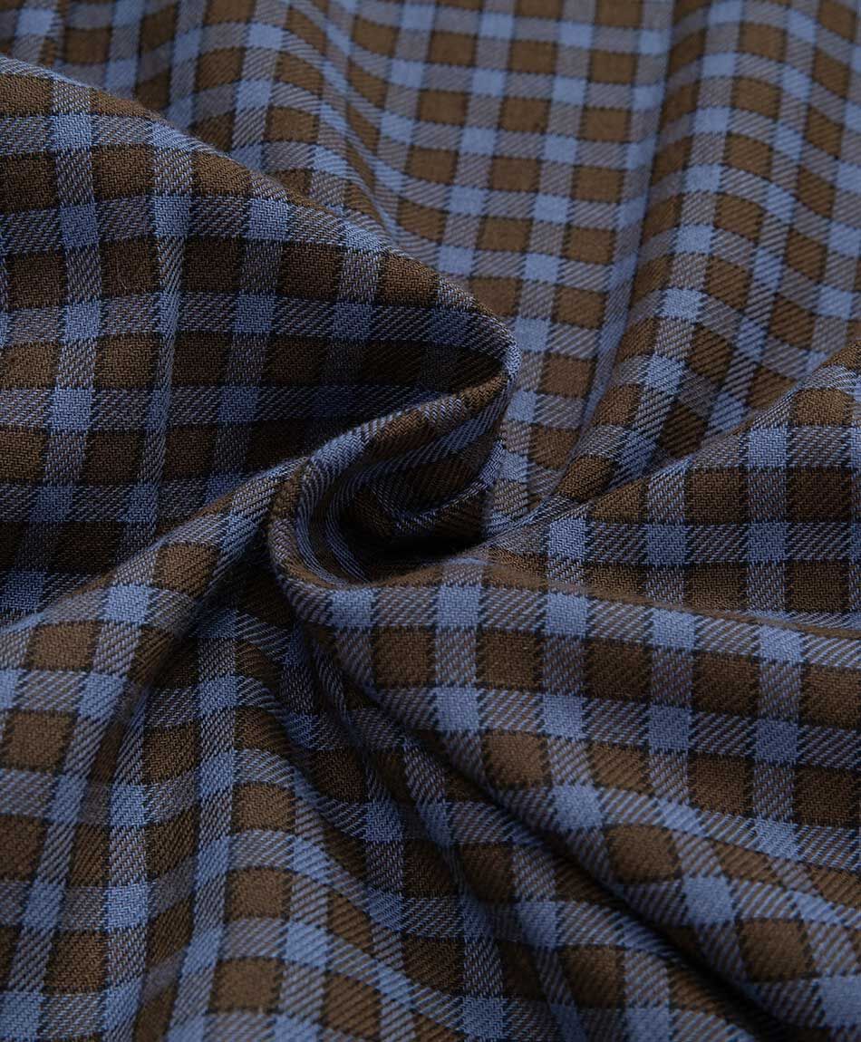 Camisa hombre cuadros manga corta