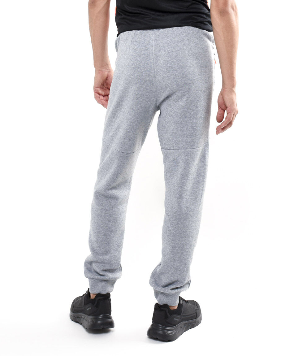 Pantal&oacute;n deportivo hombre gris cierres