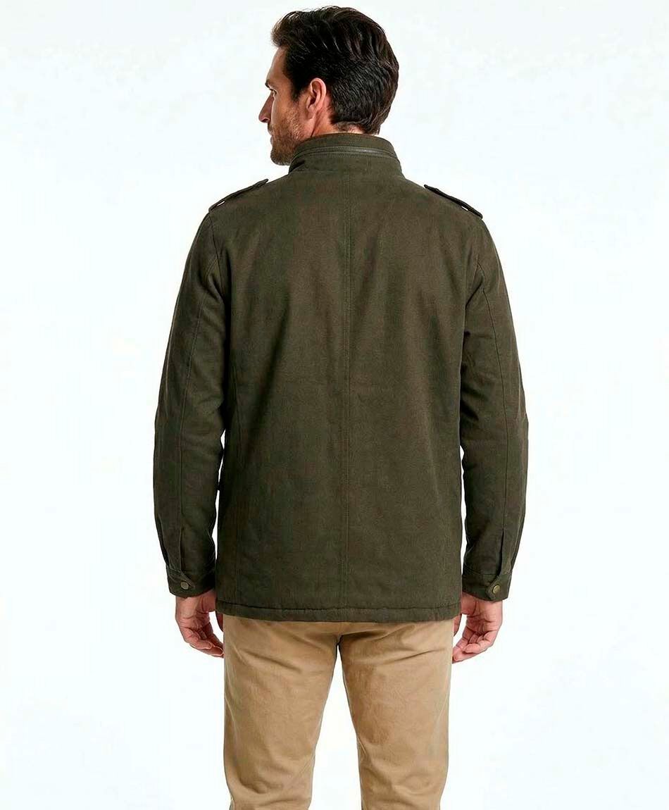 Campera hombre cuello cerrado