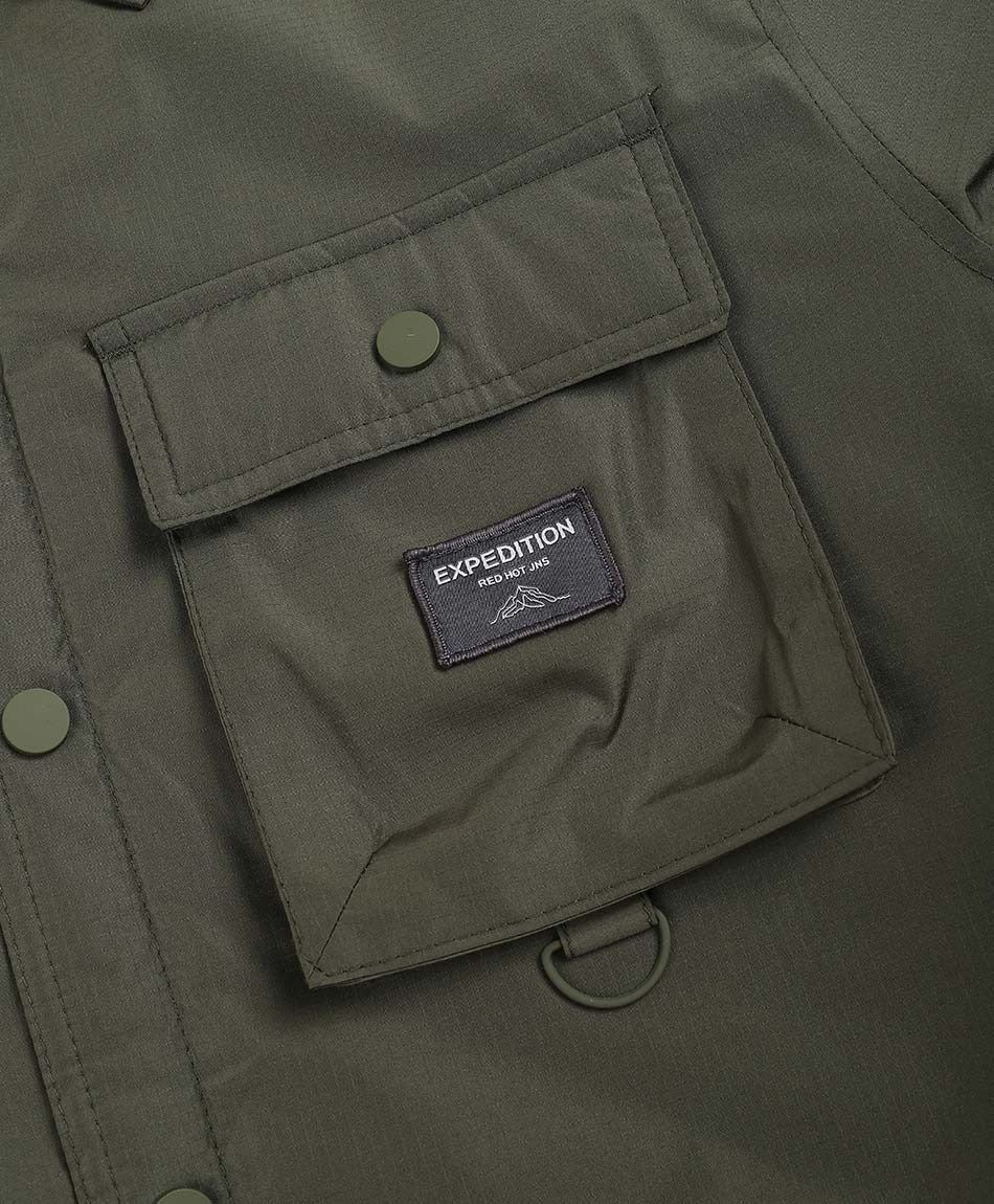 Campera hombre urbana forrada