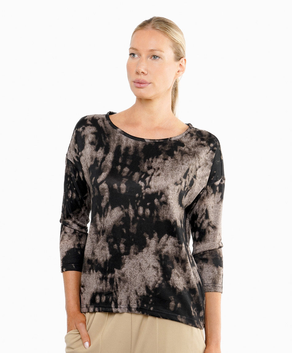 Remera mujer nube oscura