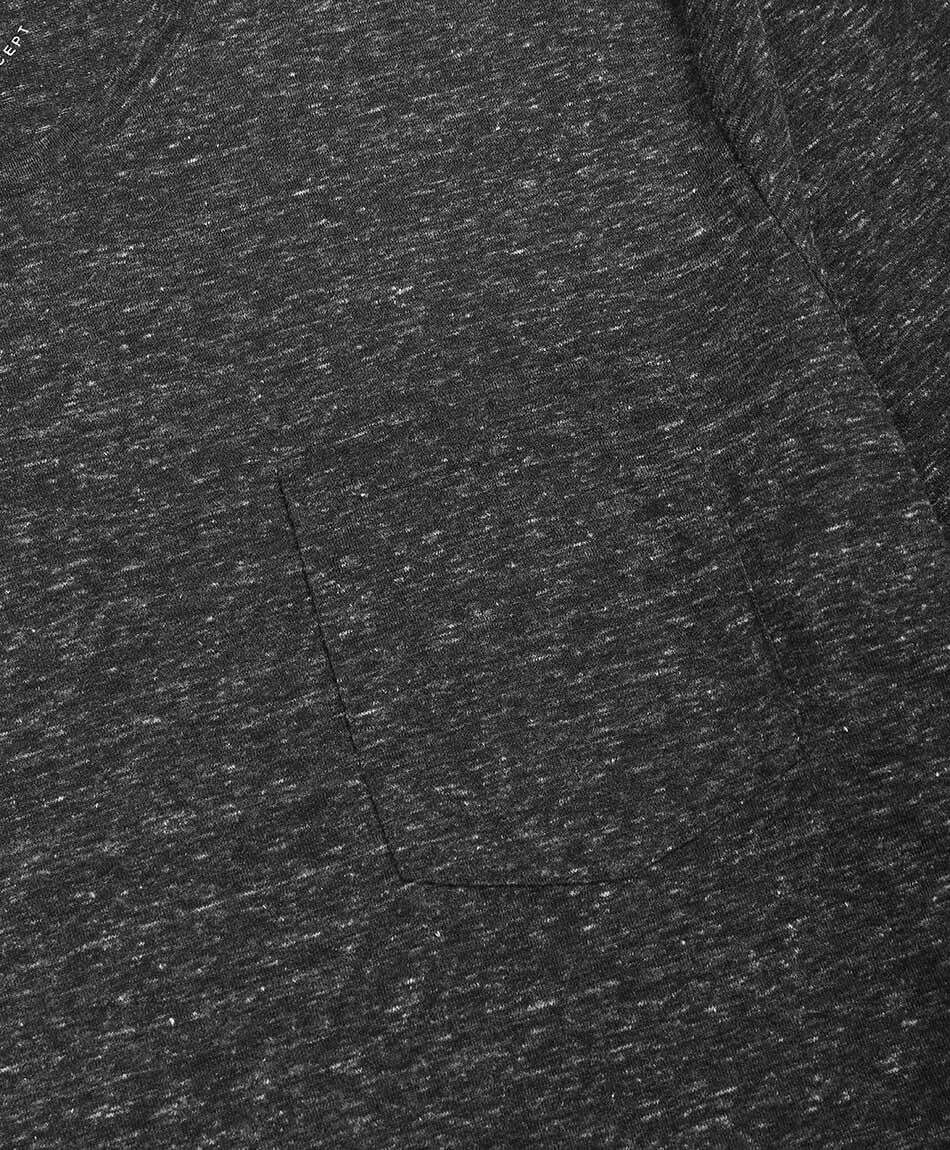 Remera hombre dise&ntilde; gris jaspeado