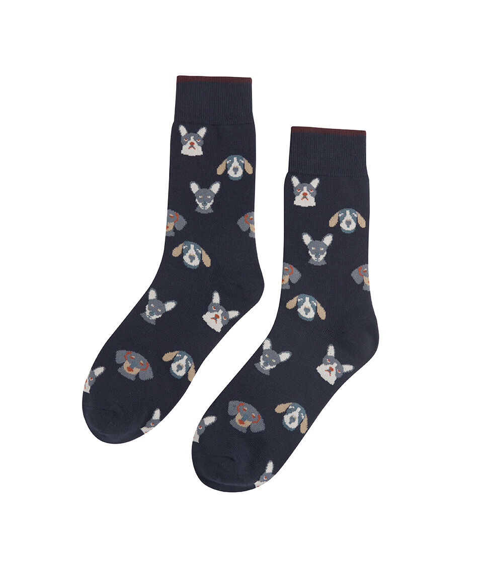 Pack 2 medias hombre perritos