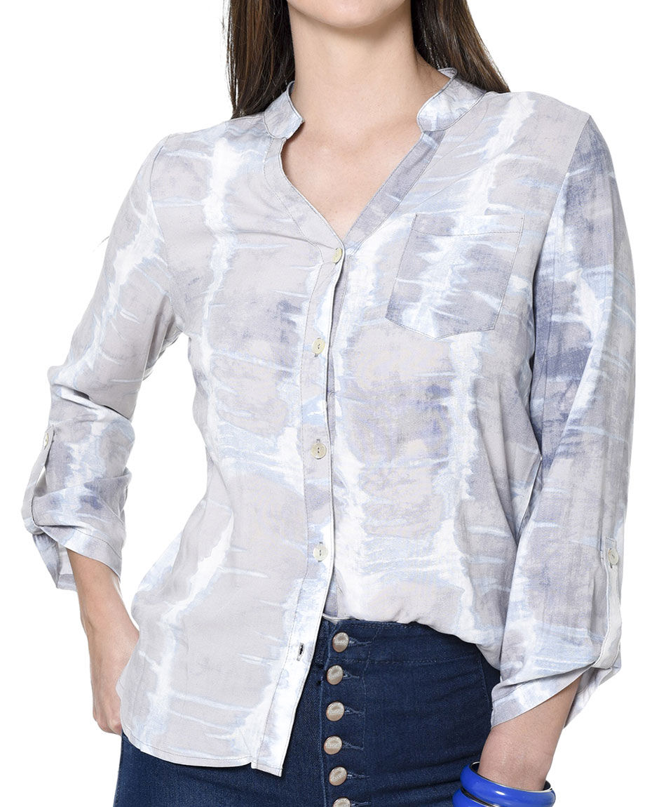 Blusa bolsillo tie dye
