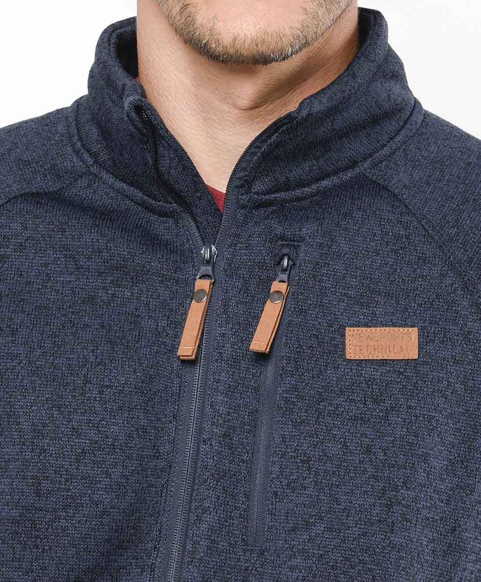 Campera deportiva hombre estilo tejida