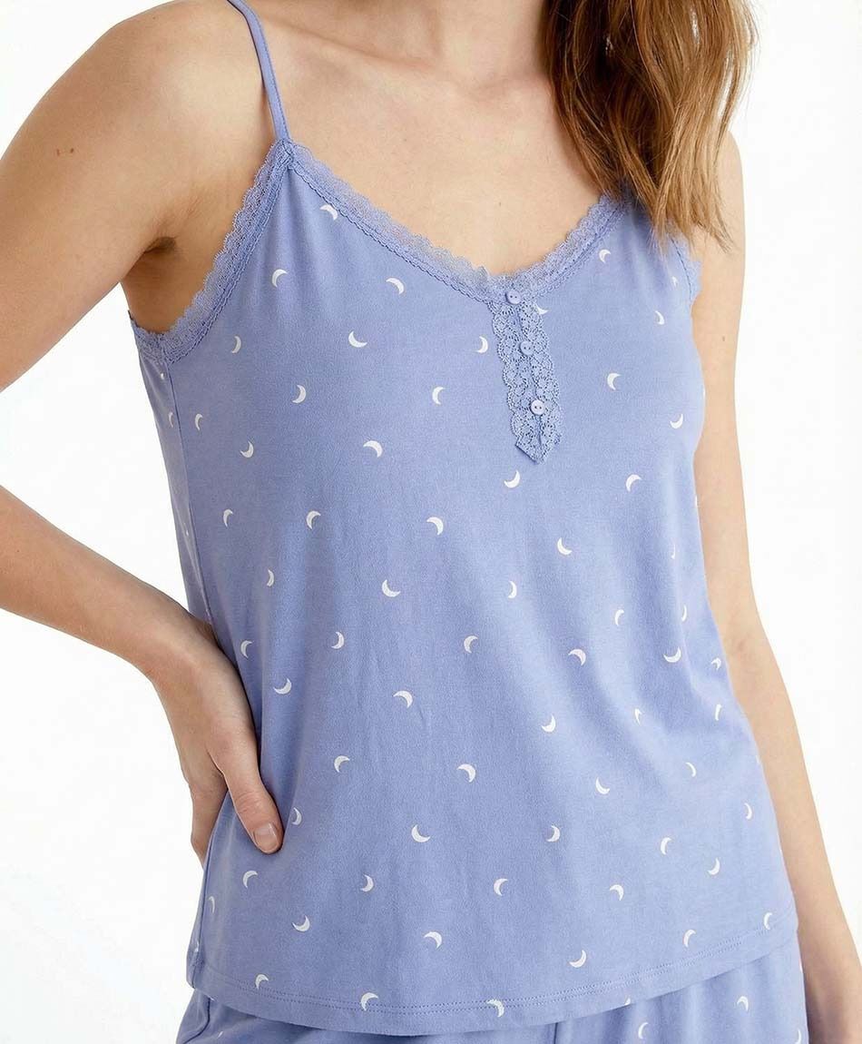 Baby doll mujer luna blanca