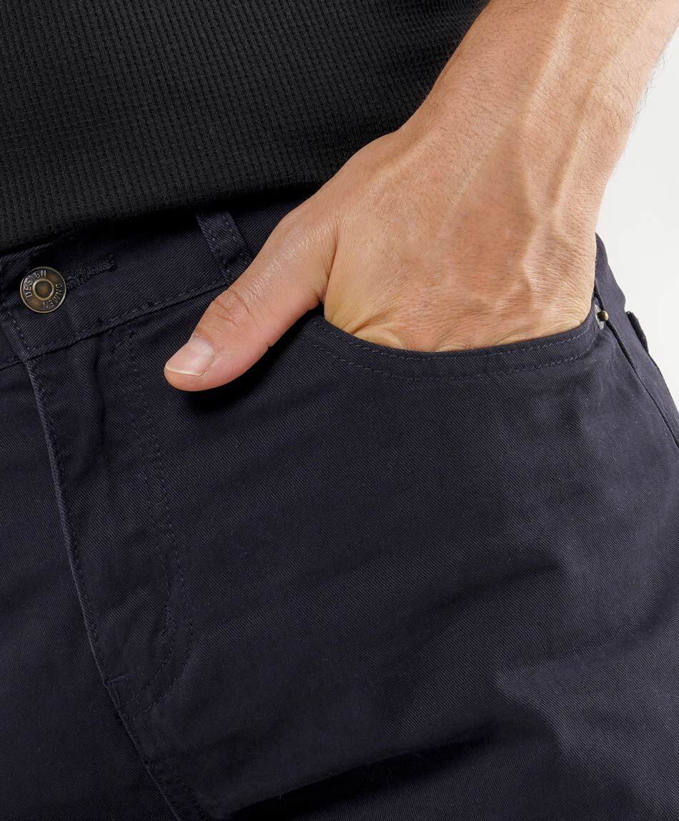 Pantal&oacute;n hombre b&aacute;sico navy