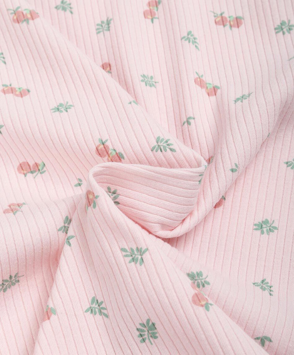 Polera ni&ntilde;a cereza pink