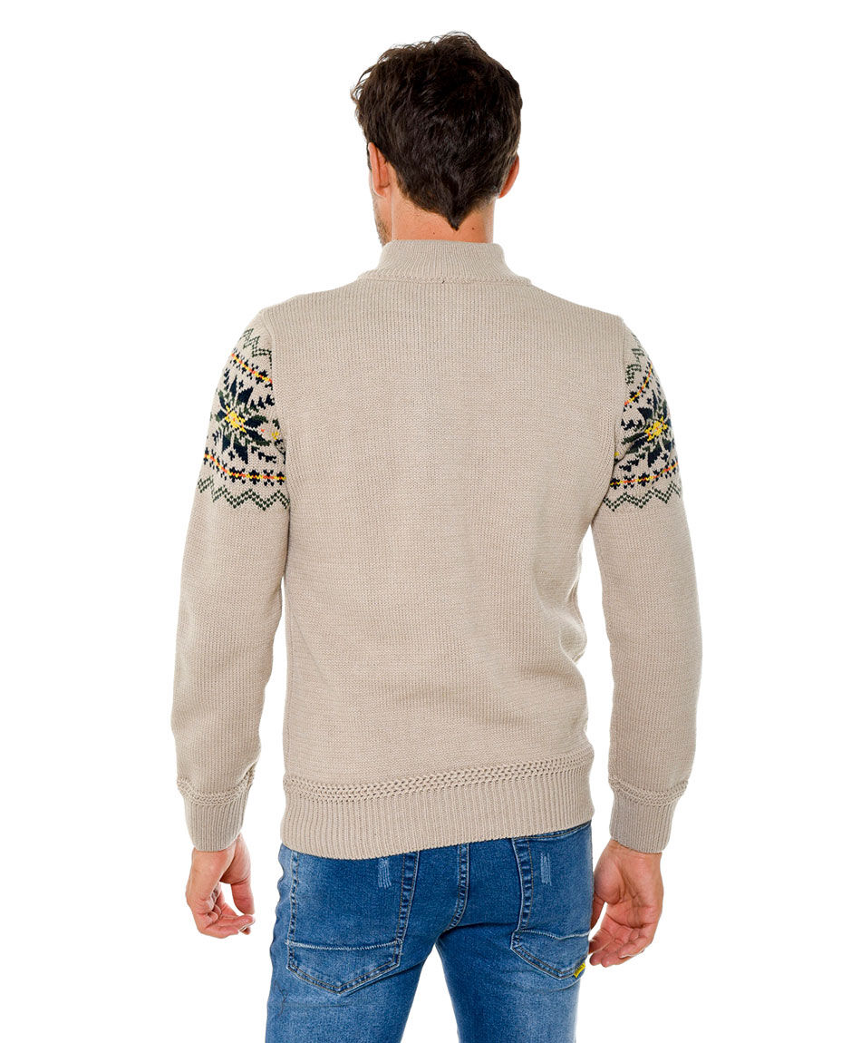 Sweater medio zipper
