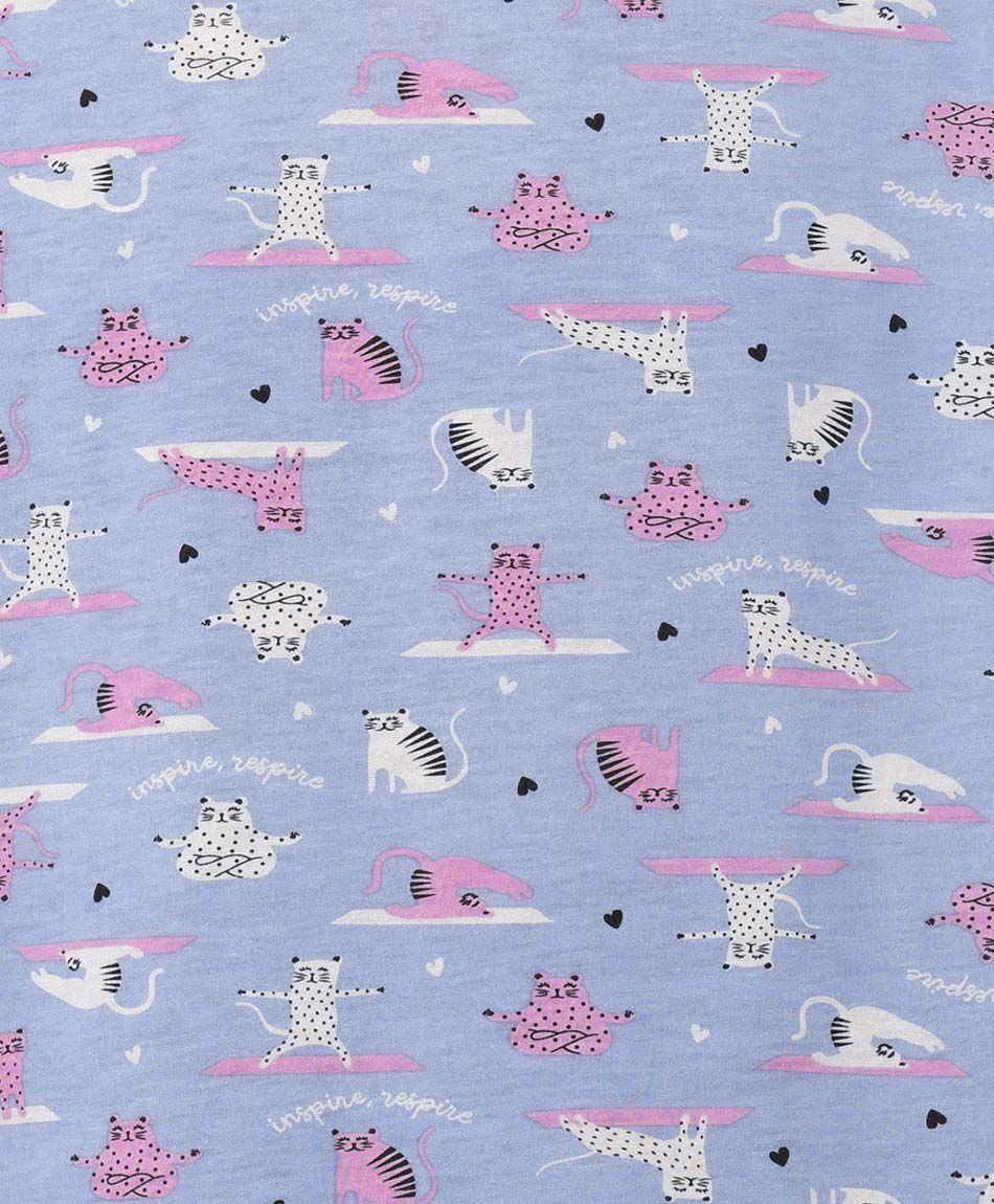 Camison mujer gato yoga