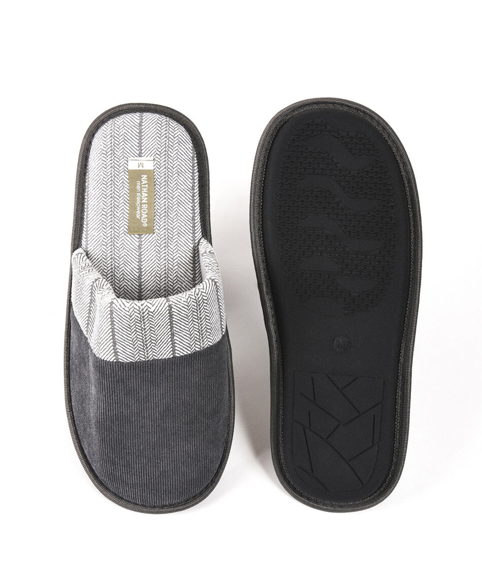 Pantufla hombre dise&ntilde;o espiga