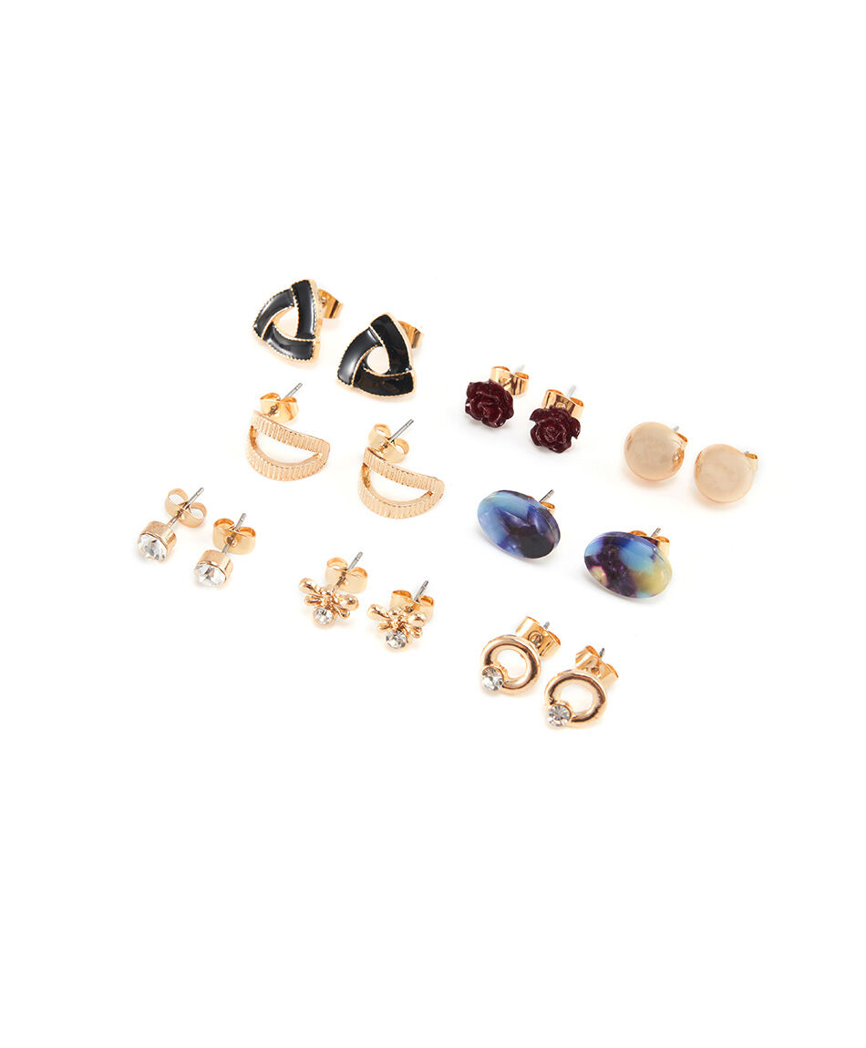 Set 8 aros mujer dise&ntilde;os