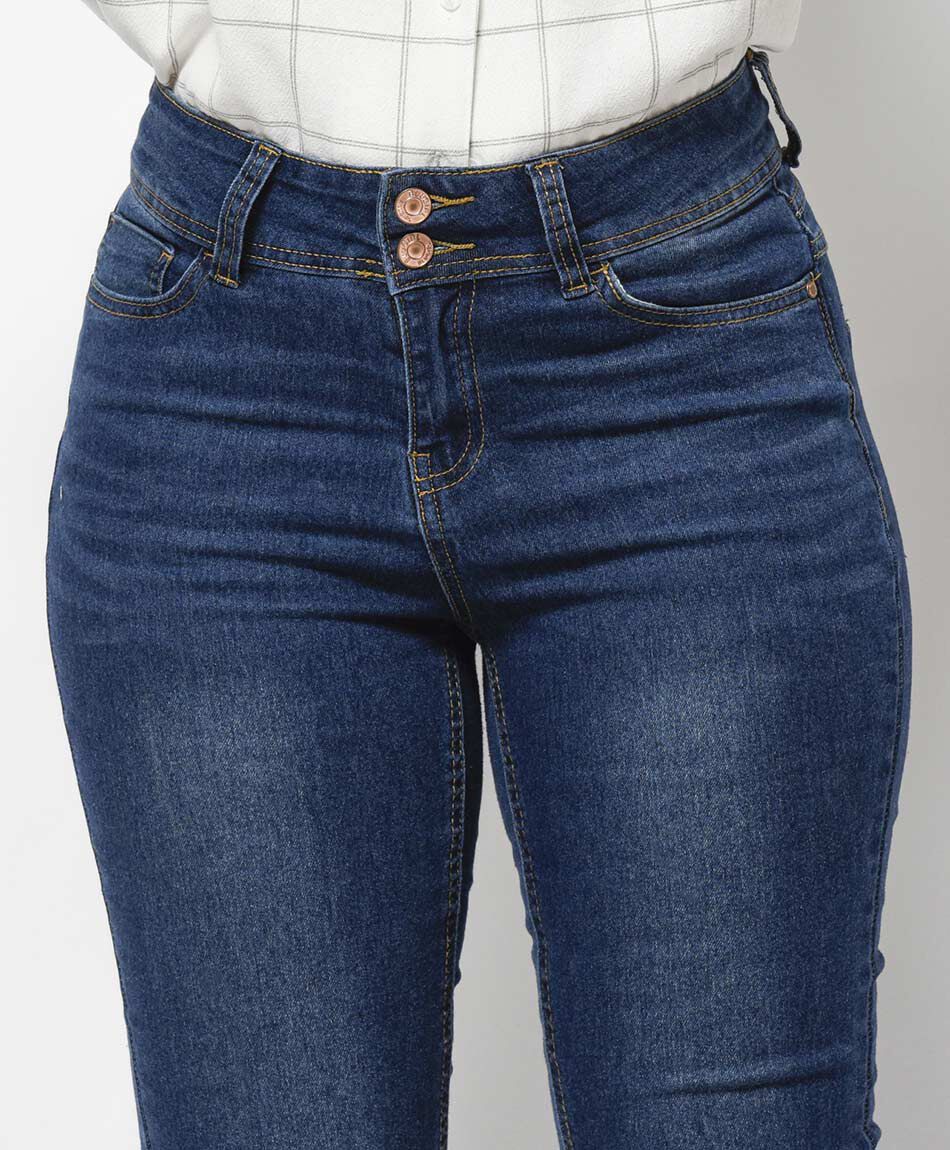 Jeans mujer push up skinny fit