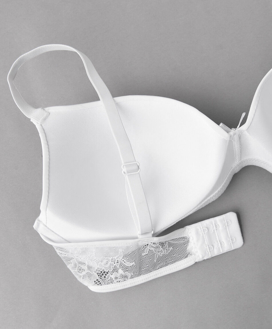 Bralette mujer malla floreada