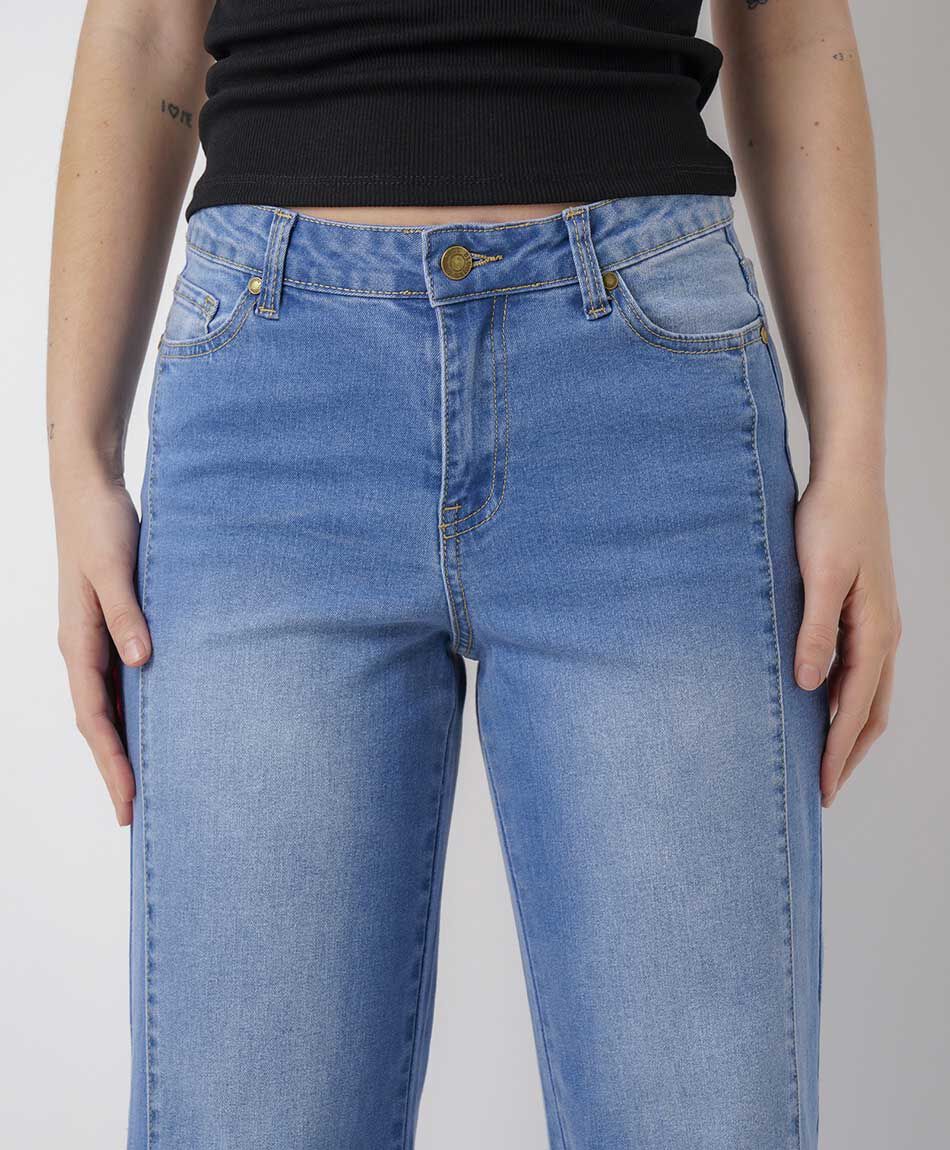 Jeans mujer wide leg cortes