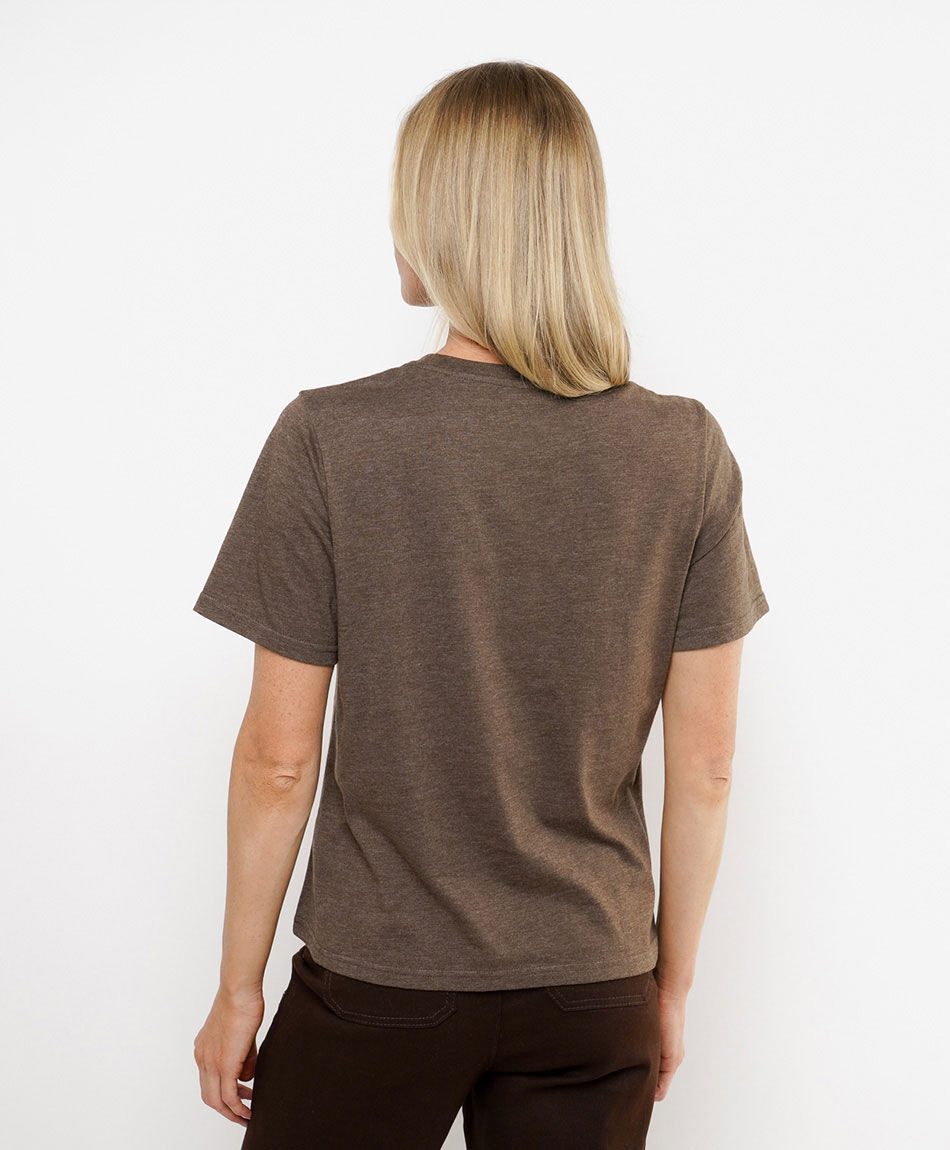 Remera mujer coraz&oacute;n golden