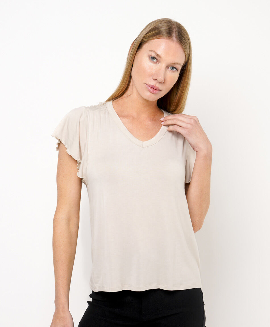 Remera mujer b&aacute;sica vuelos