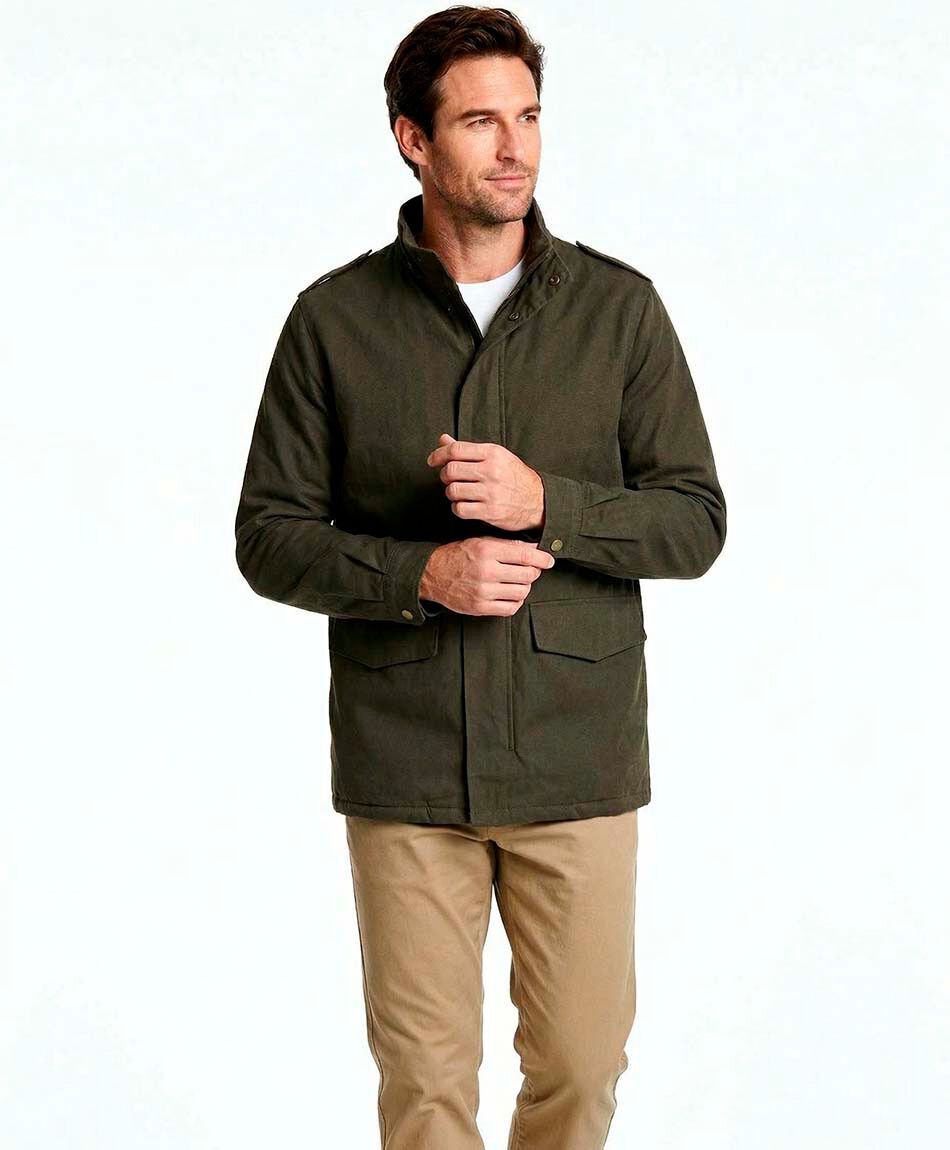 Campera hombre cuello cerrado