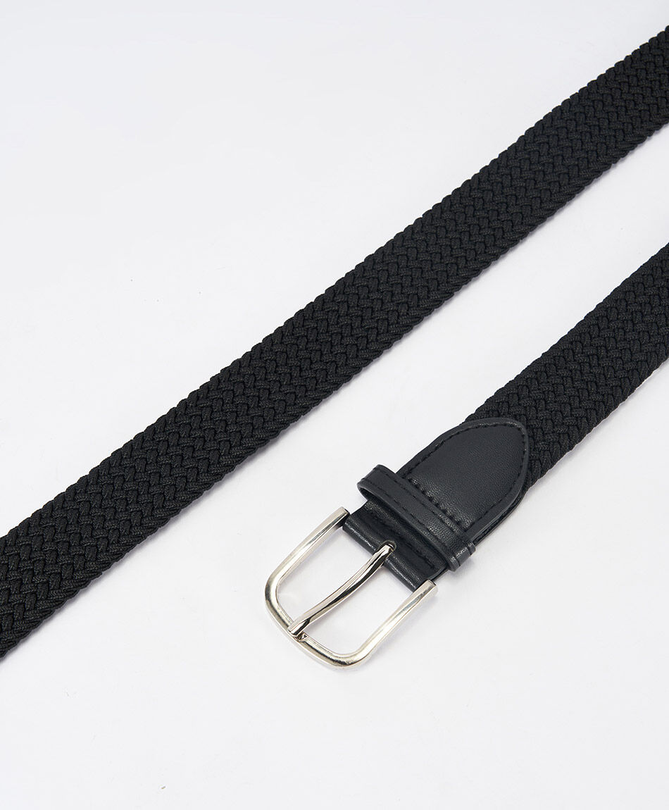 Cintur&oacute;n hombre tejido trenzado