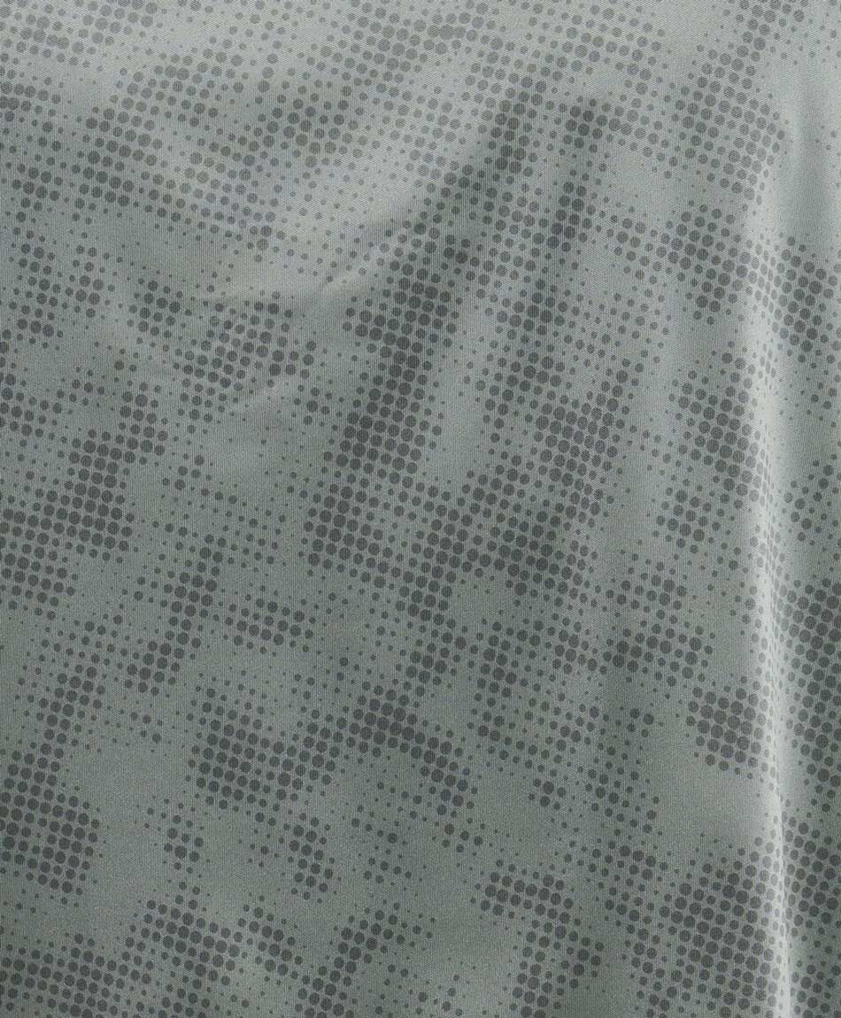 Remera deportiva hombre print verde