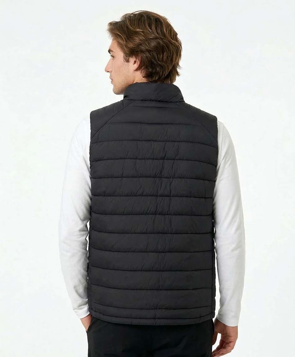Campera deportiva hombre sin mangas negro